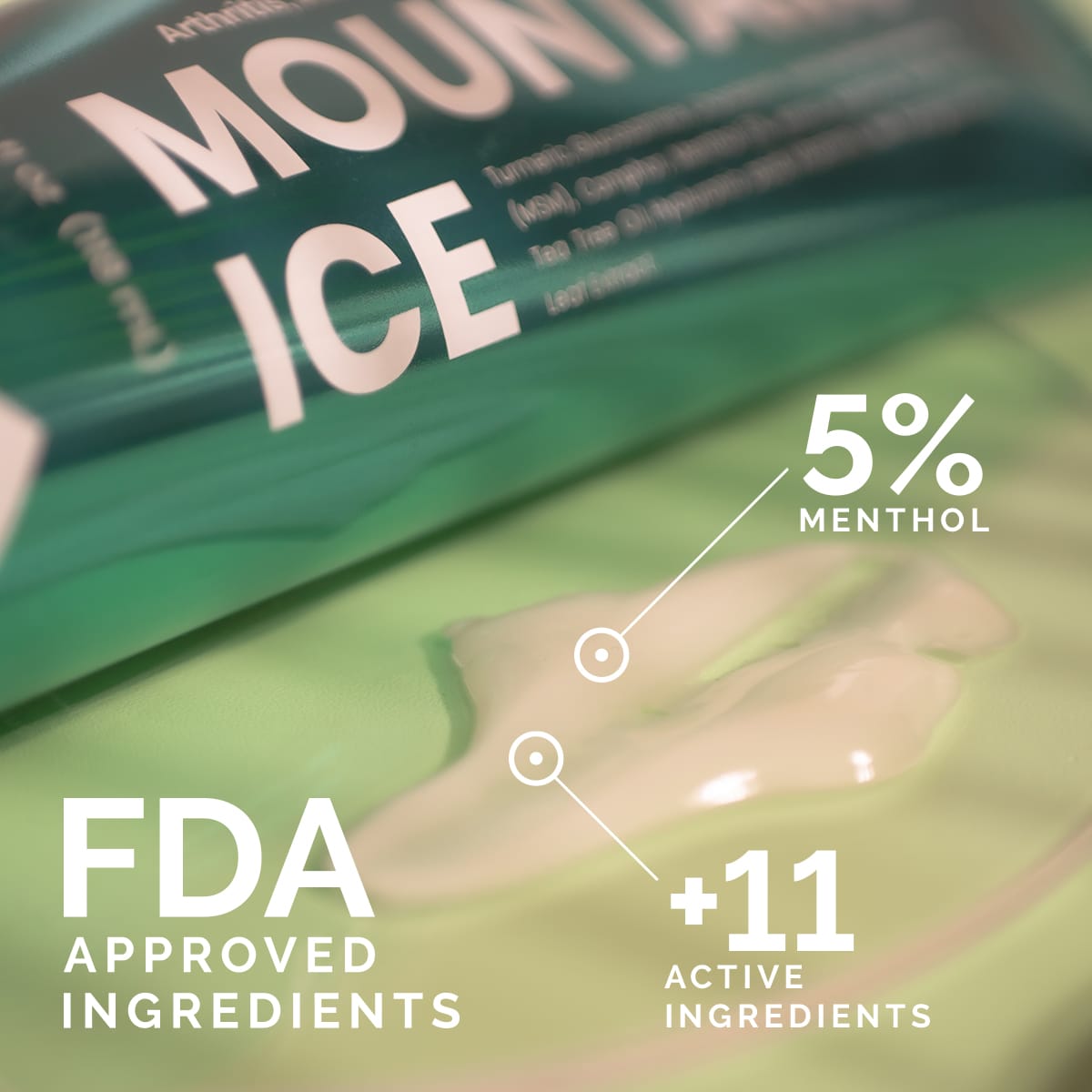 Mountain Ice All Natural Pain Relieving Gel 50% SALE